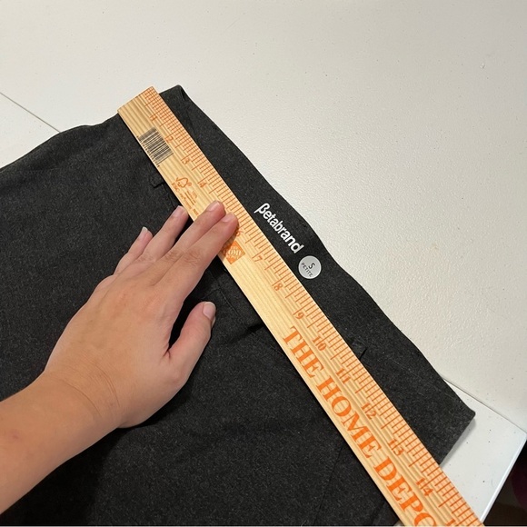 Betabrand Skinny Leg Classic Dress Yoga Pants Charcoal Gray Small Petite SP O - Picture 8 of 8
